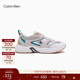 Calvin KleinJeans【新年禮物】男潮流復古ck撞色拼接厚底網(wǎng)球鞋休閑鞋運動(dòng)鞋 02R-月光白 42