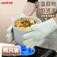 COOKSS防燙手套隔熱加厚硅膠廚房烤箱專(zhuān)用烘焙耐高溫防滑防熱微波爐烘培