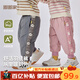 嘟嘟家寶寶羽絨褲冬季男童褲子加厚秋冬女童長(cháng)褲保暖兒童童裝 深灰色 90