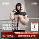 波司登（BOSIDENG）【新年聯(lián)名】25新款羽絨服商場(chǎng)男女同款運動(dòng)短款學(xué)生面包服外套 寒露粉1956 M 165/88A 體重約110-120斤