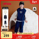 NEW BALANCE4-14歲男女童春秋新品套裝時(shí)尚背心三件套
