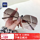 海瀾之家（HLA）尼龍太陽(yáng)鏡大框女士墨鏡遮陽(yáng)防紫外線(xiàn)眼鏡開(kāi)車(chē)駕駛鏡禮物 灰粉色