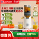 藍寶（BLAUPUNKT）榨汁機 原汁機渣汁分離 果汁機 果蔬榨汁機家用鮮榨機全自動(dòng)料理機榨汁桶冰淇淋機 白