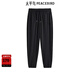 太平鳥(niǎo)男裝錘形束腳休閑褲夏新時(shí)尚長(cháng)褲B1GME2426 黑色1（錐型） 31