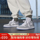 耐克NIKE男女AJ1小迪奧 輕奢感JORDAN 1運動(dòng)休閑鞋DC0774-105白灰41
