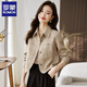 羅蒙（ROMON）小香風(fēng)短外套女士2025新款秋季薄款小個(gè)子風(fēng)衣外套上衣女 米卡色 M