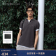 Tommy Hilfiger25春夏新款男透氣珠地網(wǎng)眼通勤修身短袖T恤/鑲邊翻領(lǐng)POLO衫 【修身款】石墨深灰P7I XL （推薦：155-170斤）