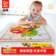 Hape拼圖玩具 中國地理拼圖特色地標形狀配對 益智玩具兒童禮物 樂(lè )游中國地理地圖 30pcs 3-6Y