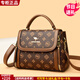 雪愛(ài)袋鼠品牌高端單肩包包女款50送媽媽2025新款30歲40女士斜挎包小包禮物 棕配咖【禮盒+禮袋+手包卡包】