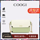 COOGI女士包包女款輕奢品牌單肩包斜挎女包情人節生日禮物女送老婆女友 抹茶綠 京倉直發(fā)