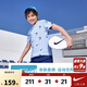 NIKE3BRAND 耐克吸濕透氣短T+短褲2件套25年夏季男女童滿(mǎn)印彈力套裝