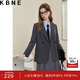 KBNE西裝外套女爆款小個(gè)子2025秋季新款氣質(zhì)女神高級感炸街小西服 深灰偏大一碼 M