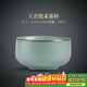 尚言坊 陶瓷品茗杯功夫茶具大茶杯 茶盞個(gè)人杯主人單杯仿哥窯小杯子 天青汝窯-品茗茶杯