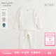MARC&JANIE【科技發(fā)熱】馬克珍妮男女童保暖內衣家居服套裝寶寶秋衣241580