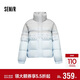 森馬（Semir）羽絨服女冬三防費爾島印花80絨子寬松2025設計感上衣109725113025