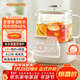 九陽(yáng)（Joyoung）凈萃養生壺迷你家用全玻璃煮茶器 輕音燉煮 1L辦公室0金屬0膠水恒溫燒水壺 WY103