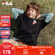 FILA【蘋(píng)果T】斐樂(lè )童裝兒童短袖T恤2025年夏季男童女童速干衣