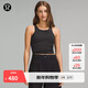 lululemon丨Ebb to Street 女士短款工字運動(dòng)背心 內置內衣 LW1CJUS 黑色 S /6