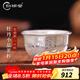 歸銀堂999純銀杯子牡丹杯純手工雪花銀水杯品茗杯功夫家用足銀茶杯茶具 亮面 +證書(shū)+禮盒 30ml