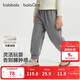 巴拉巴拉balaOne寶寶長(cháng)褲加絨運動(dòng)束腳褲男女童2025冬季褲子209425108211
