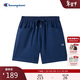 Champion冠軍新款休閑短褲男潮牌寬松跑步運動(dòng)褲直筒衛褲 藏青色 L