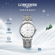 浪琴（LONGINES）瑞士手表 時(shí)尚系列 機械鋼帶男表L49214126