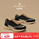 夢(mèng)特嬌（MONTAGUT）休閑鞋男秋冬季2026新款耐磨男鞋輕奢運動(dòng)鞋跑步單鞋軟底鞋子男