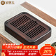 金鑲玉竹木小茶盤(pán)儲水式茶海茶臺托盤(pán)簡(jiǎn)約小型干泡長(cháng)方形26*19cm