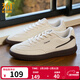 361°板鞋男鞋風(fēng)禾秋冬季新款薄底德訓鞋T頭鞋運動(dòng)百搭簡(jiǎn)約休閑鞋子男 西米色/爪哇 42