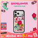 CASETIFY Rich Flower 有錢(qián)花系列 新年發(fā)發(fā)發(fā) 適用于iPhone17/16/15 Air/Plus/Pro/Max 蘋(píng)果手機殼 透明黑框Magsafe iPhone 17 Pro 