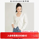 佐丹奴（Giordano）針織開(kāi)衫女小外套 純棉V領(lǐng)小衫女 外搭純色女外衣05350649