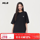 MLB短袖男女情侶純色簡(jiǎn)約休閑圓領(lǐng)T恤時(shí)尚新款3ATSB0253-50BKS-XL