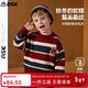 ASK JUNIOR兒童毛衣冬厚實(shí)保暖男童套頭衫毛衫內搭打底針織衫新年裝