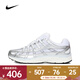 耐克（NIKE）P-6000女鞋舒適百搭老爹鞋網(wǎng)面透氣輕便跑步鞋街頭時(shí)尚復古運動(dòng)鞋 BV1021-106 36.5