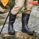 非常行（Jolly Walk） 水鞋 水靴 男長(cháng)筒釣魚(yú)雨鞋高筒戶(hù)外防水洗車(chē)膠鞋JW268 黑色 42 