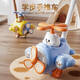 CAPTUREKEENLY兒童寶寶學(xué)步車(chē)手推飛機玩具推推樂(lè )1-2歲3單桿響鈴4嬰兒推車(chē)助步5 白熊藍橙款【萌趣飛機推車(chē)】