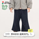 jnby by JNBY新款江南布衣嬰童褲子八分合體純色喇叭褲25秋女童嬰兒YP7E11080 403/深藍 80 cm