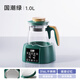 小壯熊（XIAOZHAUNGXIONG）恒溫水壺嬰兒恒溫壺調奶器溫熱暖奶器家用沖奶粉電熱燒水壺 316L國潮綠 1000ml 提壺記憶
