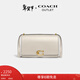 蔻馳（COACH）【新年禮物】奧萊女士女包BANDIT 簡(jiǎn)約斜挎包單肩包通勤 B4/象牙白色