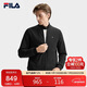 FILA 斐樂(lè )官方男士梭織外套2025冬商務(wù)通勤夾克基礎休閑外套