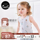 nest designs 童裝春夏涼感竹棉男童女童夏裝兒童家居服t恤背心提花針織 夏日甜心（背心） 100