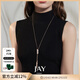 Jay時(shí)尚毛衣鏈輕奢長(cháng)款項鏈女衣服掛件裝飾品配飾送女友閨蜜新年禮物 【品牌禮盒】金色