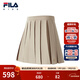 FILA【抓馬新年】斐樂(lè )兒童童裝短裙2026春季新款女中大童毛織半裙 中卡其-MK 170