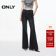 ONLY2025夏季新款弧線(xiàn)剪裁修身喇叭褲長(cháng)褲牛仔褲女|125332049 J09深牛仔灰色 L L褲長(cháng)減短