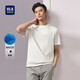 HLA海瀾之家短袖T恤男舒適透氣簡(jiǎn)約圓領(lǐng)短袖男夏季