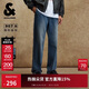 杰克·瓊斯（JACK&JONES） 男生2025年秋季款牛仔褲彈力舒適闊腿褲子簡(jiǎn)約日常長(cháng)褲225332104