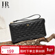 HR赫蓮娜女包女士長(cháng)款錢(qián)包菱格拉鏈手拿包禮盒裝情人節禮物