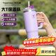 特百惠（Tupperware）大T保溫杯1.1L大容量男女水杯子便攜咖啡杯帶把手圣誕禮物 冰沙紫