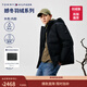 Tommy Hilfiger【防風(fēng)防水90絨】秋冬男裝三合一自發(fā)熱抓絨內膽羽絨服外套 黑色/軍綠色BDS M （推薦：135-150斤）