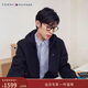 Tommy Hilfiger【防水微抓絨】25秋冬男裝戶(hù)外保暖連帽風(fēng)衣款軟殼夾克外套
